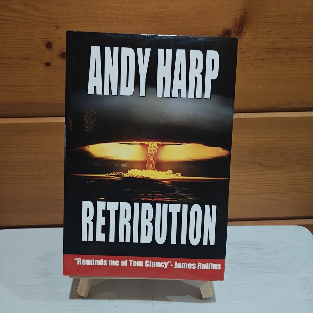 Retribution by Anderson Andy Harp 2012 HCDJ First Edition‎ SIGNED Rare HTF